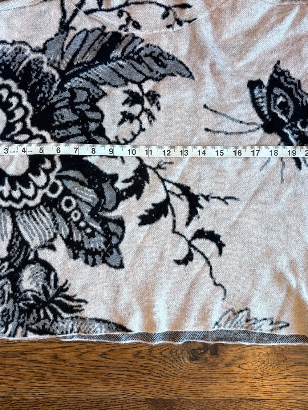 Maeve by Anthropologie Floral Mock Neck Knit Sweater | Women’s XS - Picture 3 of 5